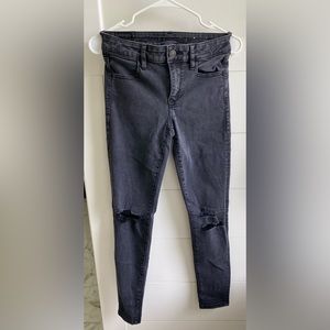 American Eagle Black Jegging Size 4